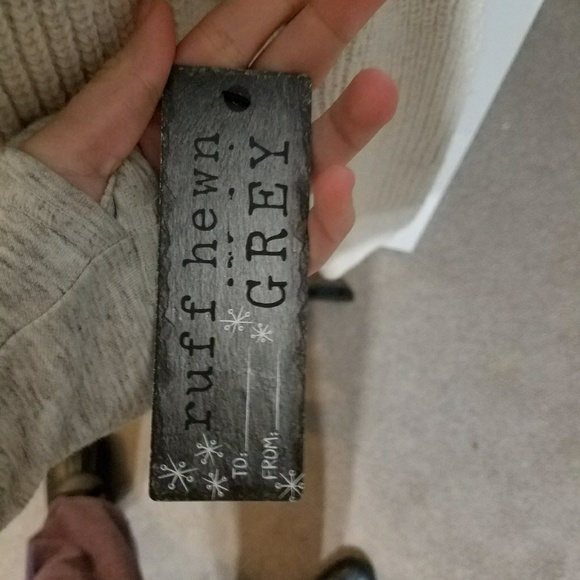 Ruff Hewn off-white sweater dress - Picture 3 of 4